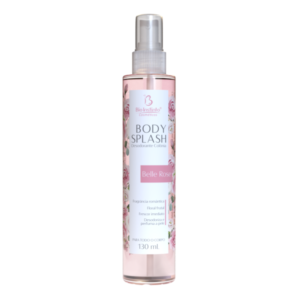 Body Splash Belle Rose 130ml - Bio Instinto Cosméticos