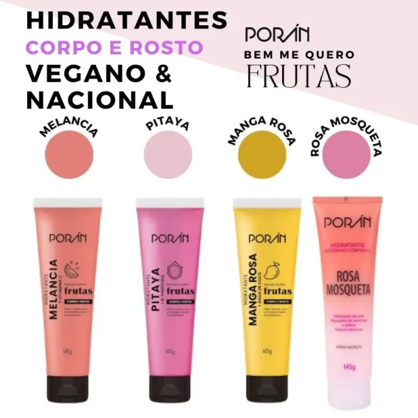 Hidratante Intensivo Corporal Rosa Mosqueta 145g – Porán - Image 3
