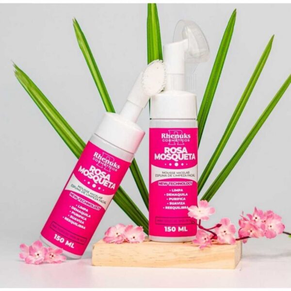 MOUSSE MICELAR ROSA MOSQUETA - RHENUKS
