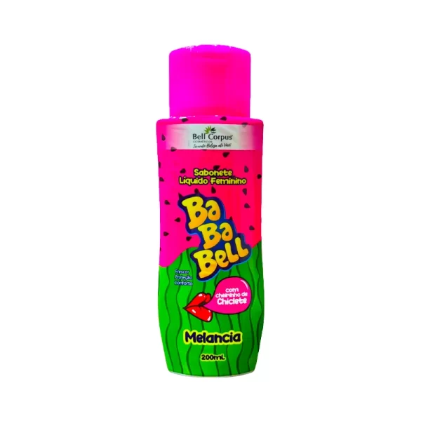 Sabonete Intimo Bababell Melancia 200ml - Bell Corpus Cosméticos