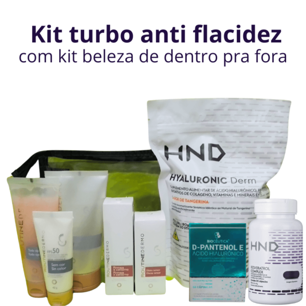Kit Turbo para tratamento anti flacidez
