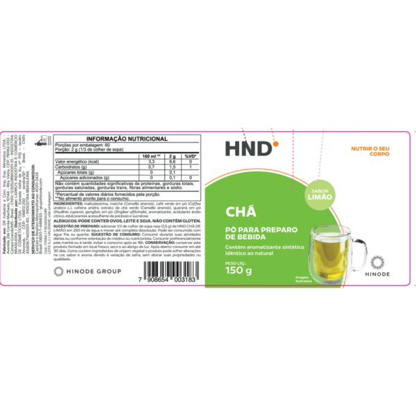 Chá Sabor Limão 150g - Image 2
