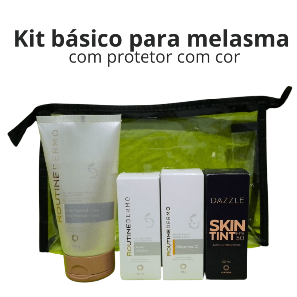Kit básico para tratamento de melasma