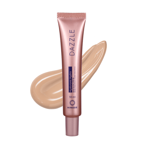 Base Líquida Hyaluronic Hydra FPS 30 Dazzle 30ml Claro 1