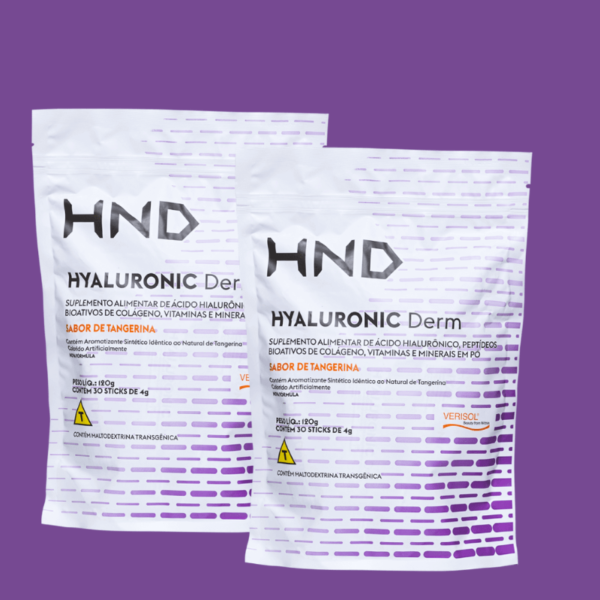Suplemento Alimentar Hyaluronic Derm HND 120g - 2 pacotes