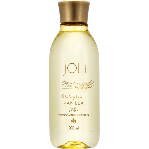 Óleo Desodorante Corporal Joli Vanilla e Coco 200ml